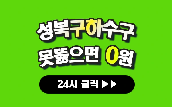 성북하수구막힘 성북구하수구막힘 성북싱크대막힘 성북구싱크대막힘 성북구변기막힘 성북변기막힘 프로설비 안내 이미지