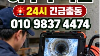 기산동하수구막힘