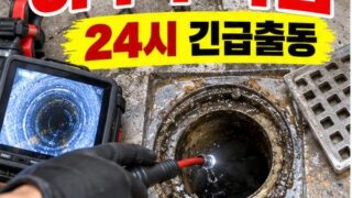오곡동하수구막힘 전문 전국 24시 프로설비